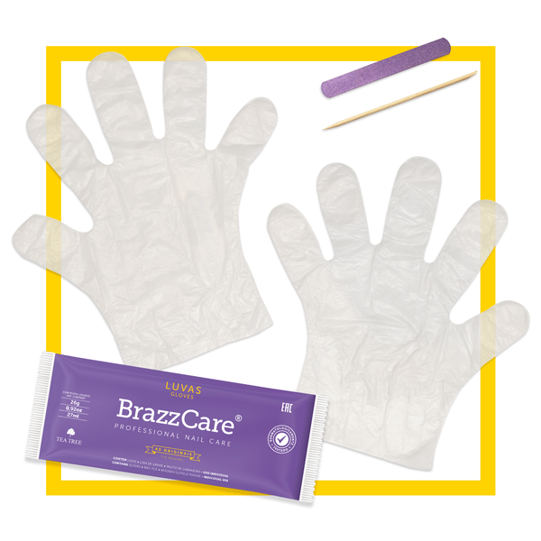 Kit manucure avec lime et bâtonnet par 20
